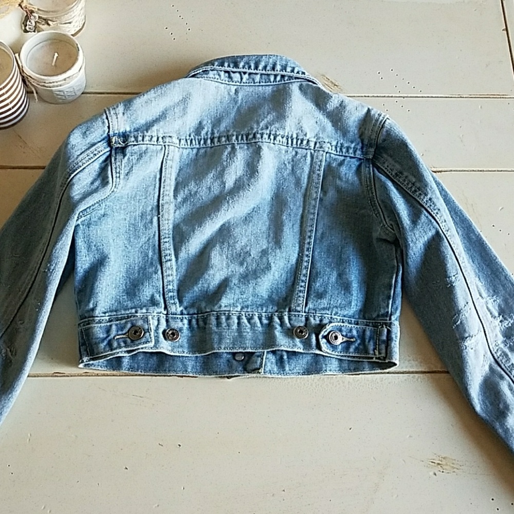 Distressed Jean Jacket - Picture 5 of 5